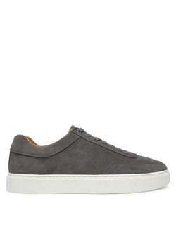 Sneakersy Calvin Klein Clean Cup Low Laceup Oxf Su HM0HM01880 Szary ze sklepu eobuwie.pl w kategorii Buty sportowe męskie - zdjęcie 183807736