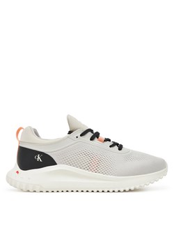 Sneakersy Calvin Klein Jeans Eva Runner Sock Mg Tech YW0YW01855 Szary ze sklepu eobuwie.pl w kategorii Buty sportowe damskie - zdjęcie 183807758