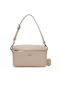 Torebka Calvin Klein Ck Must Aop Double Straps Camera LV04F3080G Brązowy ze sklepu eobuwie.pl w kategorii Listonoszki - zdjęcie 183807769