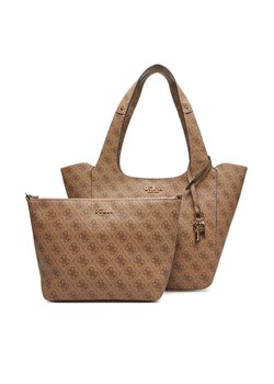 Torebka Guess HWSG73 34220 Brązowy ze sklepu eobuwie.pl w kategorii Torby Shopper bag - zdjęcie 183807805