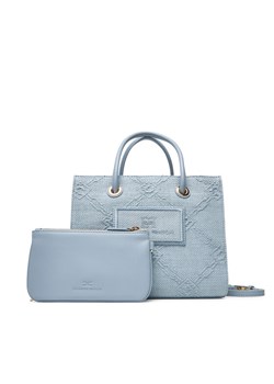 Torebka Elisabetta Franchi BS-83A-52E2-V390 Błękitny ze sklepu eobuwie.pl w kategorii Kuferki - zdjęcie 183807837