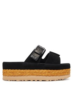 Klapki Ugg W Aubrey Slide 1167451 Czarny ze sklepu eobuwie.pl w kategorii Espadryle damskie - zdjęcie 183807867