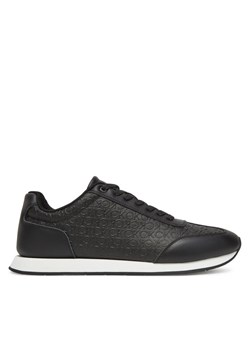 Sneakersy Calvin Klein Low Prof Runn Laceup Mono HM0HM01896 Czarny ze sklepu eobuwie.pl w kategorii Buty sportowe męskie - zdjęcie 183807945