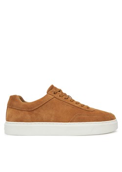 Sneakersy Calvin Klein Clean Cup Low Laceup Oxf Su HM0HM01880 Biały ze sklepu eobuwie.pl w kategorii Buty sportowe męskie - zdjęcie 183807999