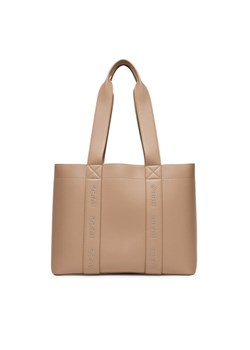 Torebka HUGO 50547491 Beżowy ze sklepu eobuwie.pl w kategorii Torby Shopper bag - zdjęcie 183808028