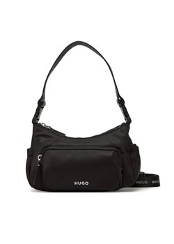 Torebka HUGO Bel Shoulder 50547092 Czarny ze sklepu eobuwie.pl w kategorii Listonoszki - zdjęcie 183808076