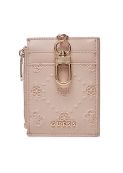 Etui na karty kredytowe Guess RW7541 P5301 Różowy ze sklepu eobuwie.pl w kategorii Portfele damskie - zdjęcie 183808077