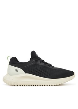 Sneakersy Calvin Klein Jeans Eva Runner Sock Mg Tech YW0YW01855 Czarny ze sklepu eobuwie.pl w kategorii Buty sportowe damskie - zdjęcie 183808085
