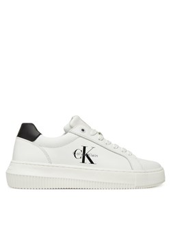 Sneakersy Calvin Klein Jeans YW0YW01872 Biały ze sklepu eobuwie.pl w kategorii Buty sportowe damskie - zdjęcie 183808199
