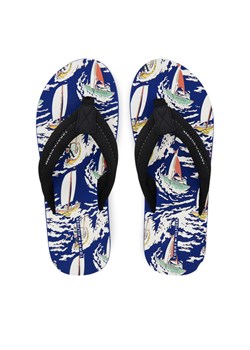 Japonki Tommy Hilfiger FM0FM05509 Czarny ze sklepu eobuwie.pl w kategorii Klapki męskie - zdjęcie 183808216