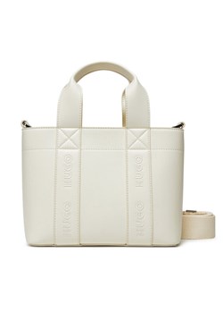 Torebka HUGO Becky Up 50547473 Biały ze sklepu eobuwie.pl w kategorii Torby Shopper bag - zdjęcie 183808248