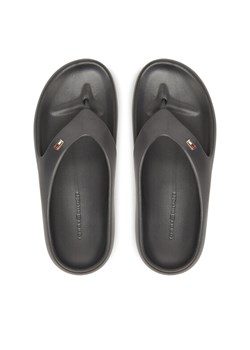 Japonki Tommy Hilfiger Th Comfort Beach Sandal FW0FW08522 Szary ze sklepu eobuwie.pl w kategorii Klapki damskie - zdjęcie 183808306