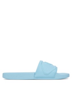 Klapki Calvin Klein Jeans Slide Pu Hf Mg YW0YW01879 Błękitny ze sklepu eobuwie.pl w kategorii Klapki damskie - zdjęcie 183808307