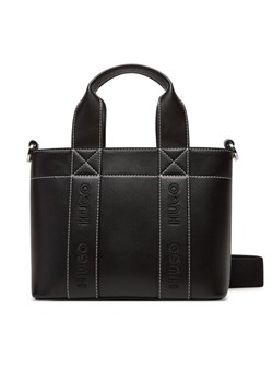 Torebka HUGO Becky Up 50547473 Czarny ze sklepu eobuwie.pl w kategorii Torby Shopper bag - zdjęcie 183808345
