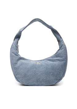Calvin Klein Torebka Denim Soft Crescent Sm LV04F3207G Niebieski ze sklepu MODIVO w kategorii Torebki damskie - zdjęcie 183813328