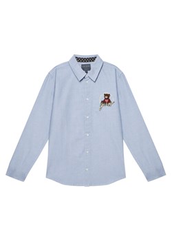 Guess Koszula L4BH02 W9CL0 Niebieski Regular Fit ze sklepu MODIVO w kategorii Koszule chłopięce - zdjęcie 183813335