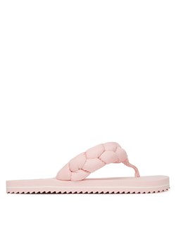 Tommy Jeans Japonki Braided Thong Beach Sandal EN0EN02877 Różowy ze sklepu MODIVO w kategorii Klapki damskie - zdjęcie 183813407