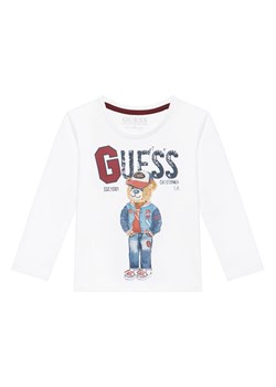 Guess Bluzka N5YI23 K8HM4 Biały Regular Fit ze sklepu MODIVO w kategorii T-shirty chłopięce - zdjęcie 183813416