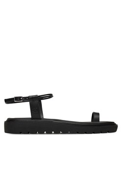 Calvin Klein Jeans Sandały Rope Toe Post Sandal Lth Mg YW0YW01893 Czarny ze sklepu MODIVO w kategorii Sandały damskie - zdjęcie 183813436