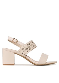 Clara Barson Sandały WM220625-11 Beżowy ze sklepu MODIVO w kategorii Sandały damskie - zdjęcie 183813438