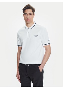 BOSS Polo C-Parris 197 50543257 Biały Regular Fit ze sklepu MODIVO w kategorii T-shirty męskie - zdjęcie 183813497