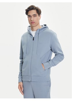 BOSS Bluza Saggy 50506161 Szary Regular Fit ze sklepu MODIVO w kategorii Bluzy męskie - zdjęcie 183813499