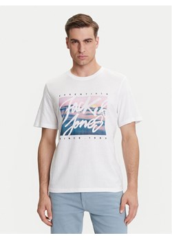 Jack&Jones T-Shirt Colton 12268438 Biały Standard Fit ze sklepu MODIVO w kategorii T-shirty męskie - zdjęcie 183813605