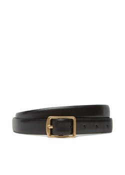 Calvin Klein Pasek Damski Classic Square Buckle Belt 20Mm LV04F7036G Czarny ze sklepu MODIVO w kategorii Paski damskie - zdjęcie 183813656
