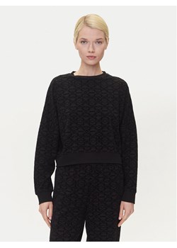 HUGO Bluza 50545210 Czarny Regular Fit ze sklepu MODIVO w kategorii Bluzy damskie - zdjęcie 183813686