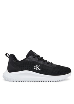 Calvin Klein Jeans Sneakersy Eva Runner Mix Mesh YM0YM01285 Czarny ze sklepu MODIVO w kategorii Buty sportowe męskie - zdjęcie 183813799