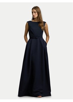 Lauren Ralph Lauren Sukienka wieczorowa 253899332003 Granatowy Slim Fit ze sklepu MODIVO w kategorii Sukienki - zdjęcie 183813898