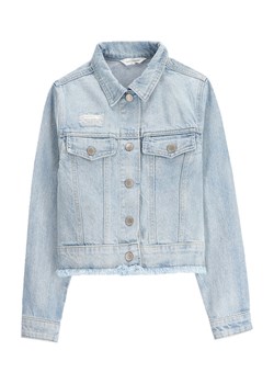 Coccodrillo Kurtka jeansowa WC5152301JCG Błękitny Regular Fit ze sklepu MODIVO w kategorii Kurtki dziewczęce - zdjęcie 183813919