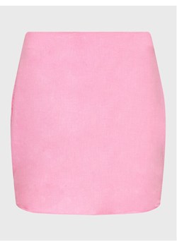 Gina Tricot Spódnica mini 19942 Różowy Regular Fit ze sklepu MODIVO w kategorii Spódnice - zdjęcie 183813948