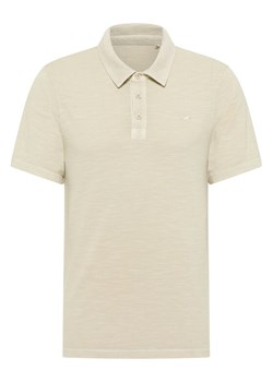 Mustang Polo Palco 1016505 Beżowy Regular Fit ze sklepu MODIVO w kategorii T-shirty męskie - zdjęcie 183813949
