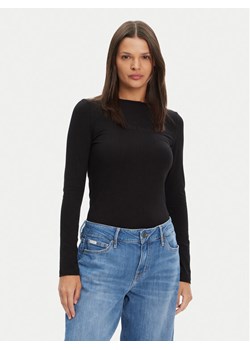 Guess Jeans Bluzka W4YI22 J1314 Czarny Regular Fit ze sklepu MODIVO w kategorii Bluzki damskie - zdjęcie 183814009