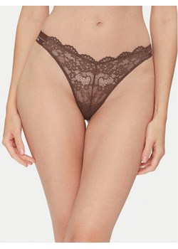 Guess Stringi O4YE01 PZ01C Brązowy ze sklepu MODIVO w kategorii Majtki damskie - zdjęcie 183814067