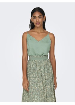 ONLY Top 15176550 Zielony Regular Fit ze sklepu MODIVO w kategorii Bluzki damskie - zdjęcie 183814068