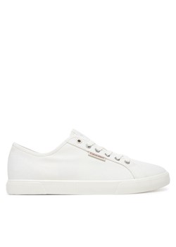 Calvin Klein Jeans Tenisówki Ess Vulc Low Mg Cv YM0YM01301 Biały ze sklepu MODIVO w kategorii Trampki męskie - zdjęcie 183814076