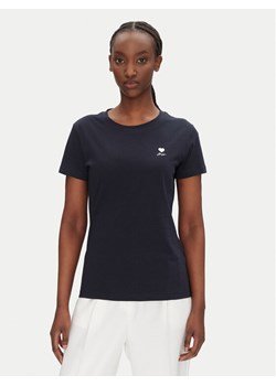 BOSS T-Shirt C_Esogo_3 50545288 Granatowy Regular Fit ze sklepu MODIVO w kategorii Bluzki damskie - zdjęcie 183814077