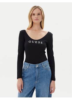 Guess Body O5RM08 KBBU1 Czarny Slim Fit ze sklepu MODIVO w kategorii Bluzki damskie - zdjęcie 183814128