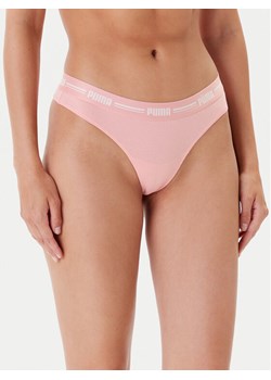 Puma Komplet 2 par stringów 907850 Koralowy ze sklepu MODIVO w kategorii Majtki damskie - zdjęcie 183814165