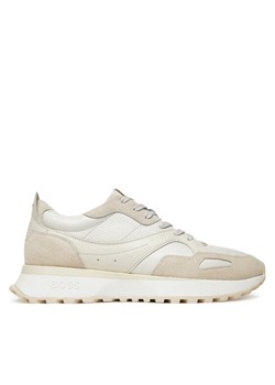 BOSS Sneakersy Jonah 50548782 Beżowy ze sklepu MODIVO w kategorii Buty sportowe męskie - zdjęcie 183814178