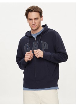 Gap Bluza 868454-01 Granatowy Regular Fit ze sklepu MODIVO w kategorii Bluzy męskie - zdjęcie 183814189