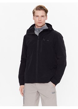 Jack Wolfskin Wiatrówka Desert Wind 1306412 Czarny Regular Fit ze sklepu MODIVO w kategorii Kurtki męskie - zdjęcie 183814208