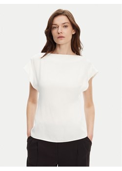 BOSS Bluzka Bavati 50541815 Écru Regular Fit ze sklepu MODIVO w kategorii Bluzki damskie - zdjęcie 183814306