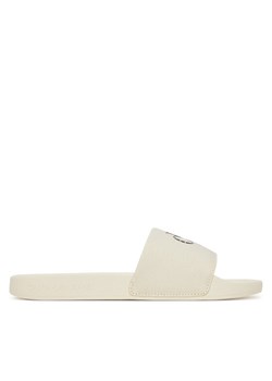 Calvin Klein Jeans Japonki Slide Monogram Wn Logo Ck YW0YW01967 Beżowy ze sklepu MODIVO w kategorii Klapki damskie - zdjęcie 183814355