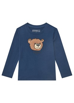 Guess Bluzka N5YI25 K8HM4 Granatowy Regular Fit ze sklepu MODIVO w kategorii T-shirty chłopięce - zdjęcie 183814438