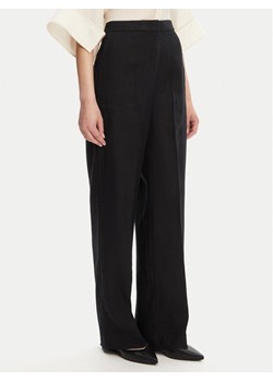 Tommy Hilfiger Spodnie materiałowe WW0WW46823 Czarny Straight Fit ze sklepu MODIVO w kategorii Spodnie damskie - zdjęcie 183814445