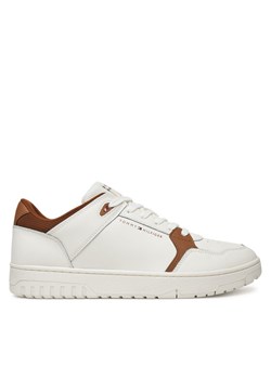Tommy Hilfiger Sneakersy Basket Core Lite Lth Mix FM0FM05518 Écru ze sklepu MODIVO w kategorii Buty sportowe męskie - zdjęcie 183814447