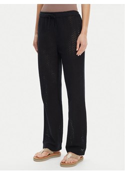 Roxy Spodnie materiałowe ERJX603437 Czarny Regular Fit ze sklepu MODIVO w kategorii Spodnie damskie - zdjęcie 183814486